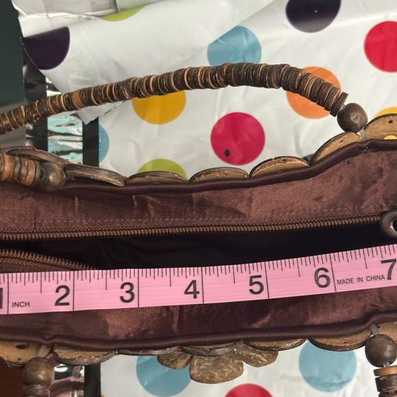 Coconut Shell purse NWOT - Picture 11 of 12